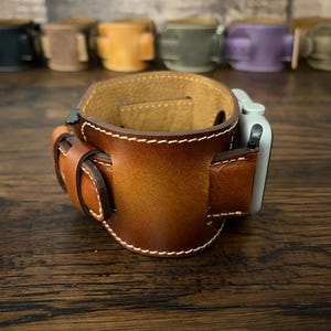 Apple Watch Band 40mm Custom Apple Watch Cuff Band 44mm Apple Watch 38mm 42mm Apple iWatch Strap Personalized Monogram Gift for boyfriend