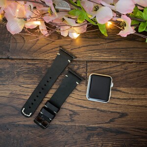 Apple Watch Band 38mm Watch Apple Band 40mm Custom iWatch Band 42mm 38mm Leather Designer Watch Band 44mm Custom Apple Watch Strap for Her