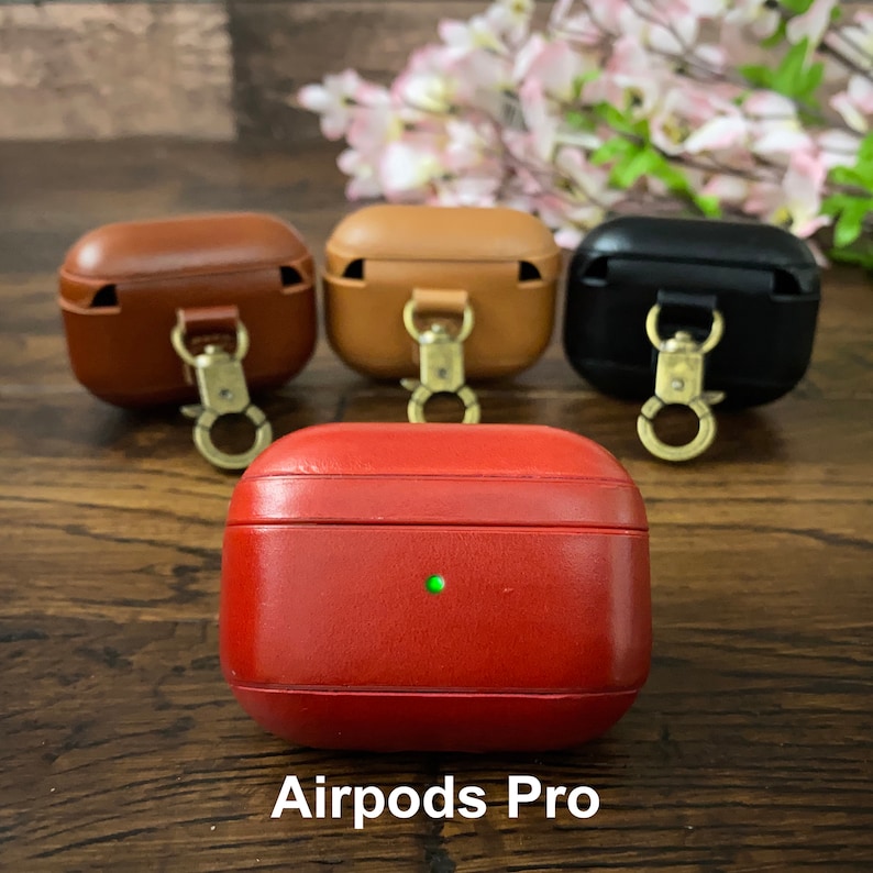 Personalized Airpods Pro Leather Case Leather Airpod 2 Pro - Etsy