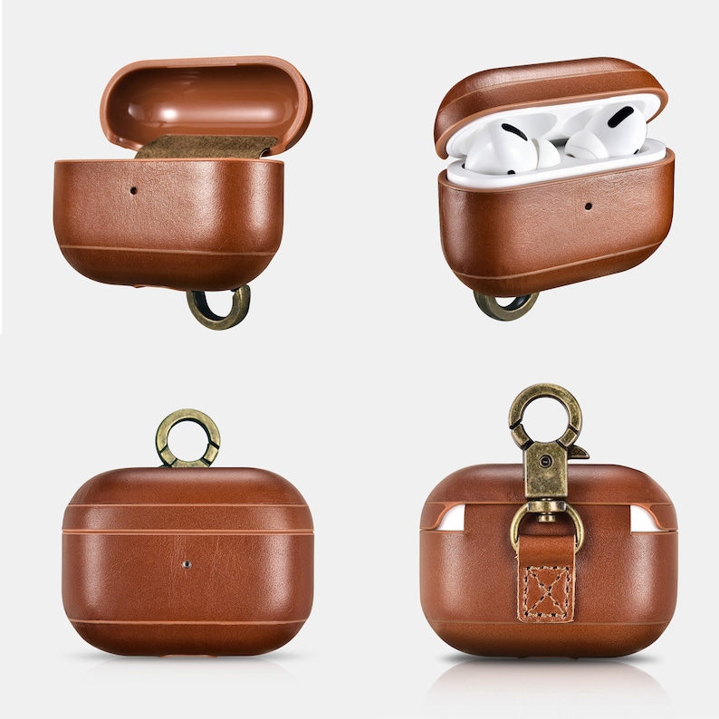 Brown Leather Airpods Pro Case / Airpod 2 Case Cover / Airpod Etsy