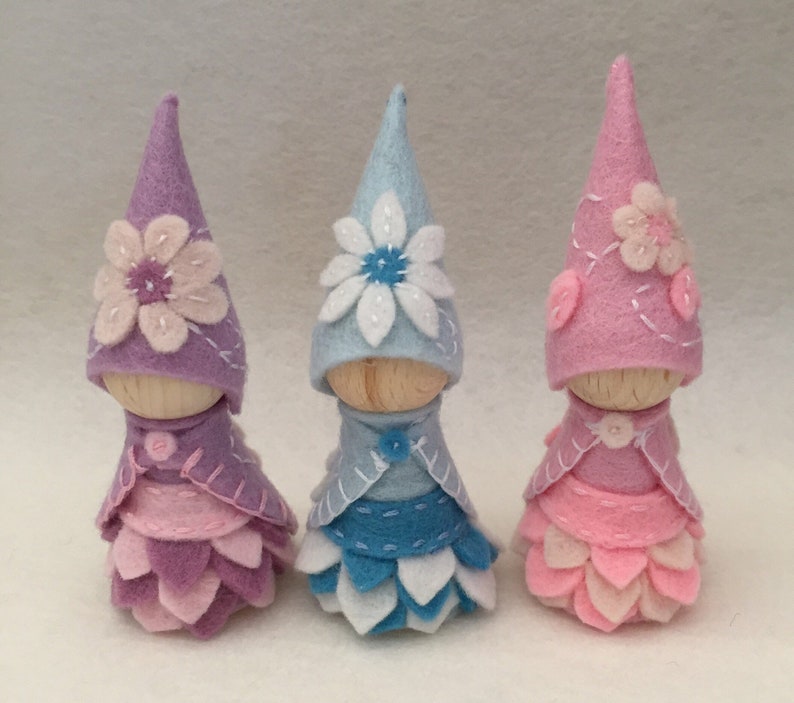waldorf inspired peg dolls