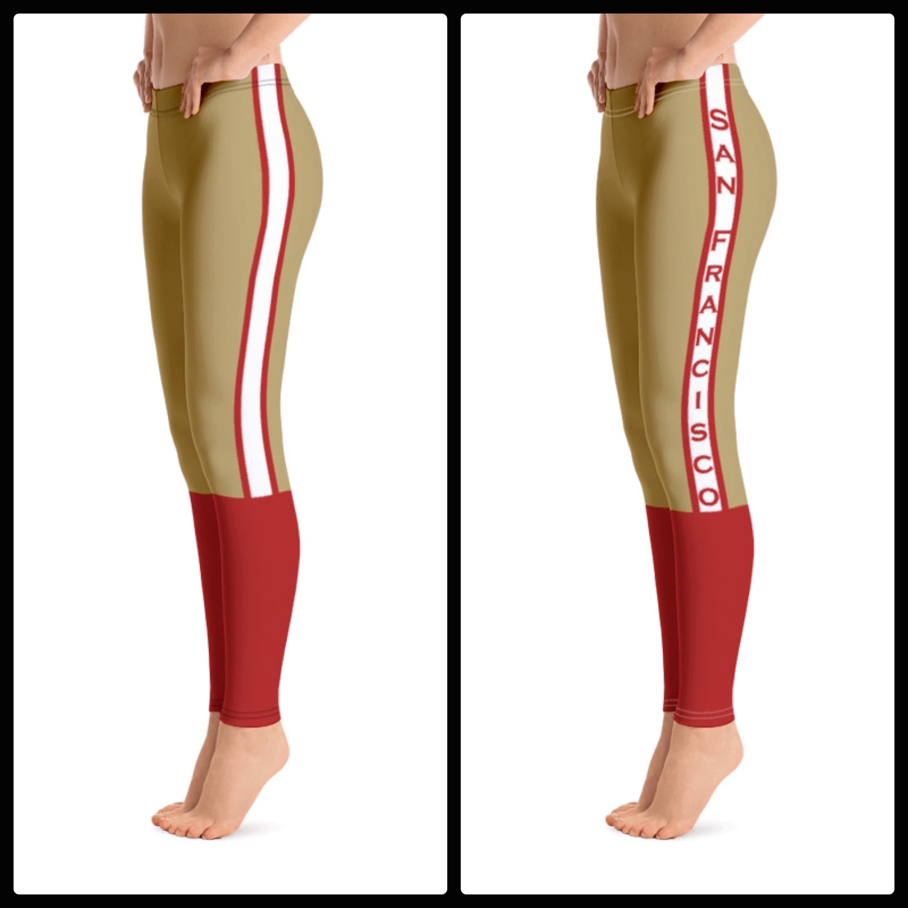 Discover San Francisco Football Leggings w/city