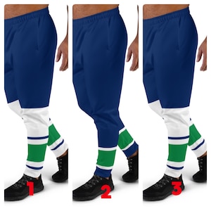 Vancouver Canucks Colored Hockey Men's Joggers image 1