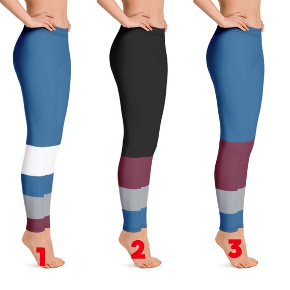 Colorado Avalanche Hockey Team Leggings 