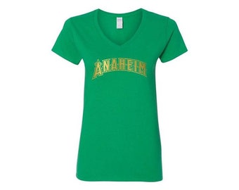 los angeles angels women's shirts