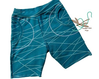 Glow-in-the-Dark Unisex Pocket Shorts