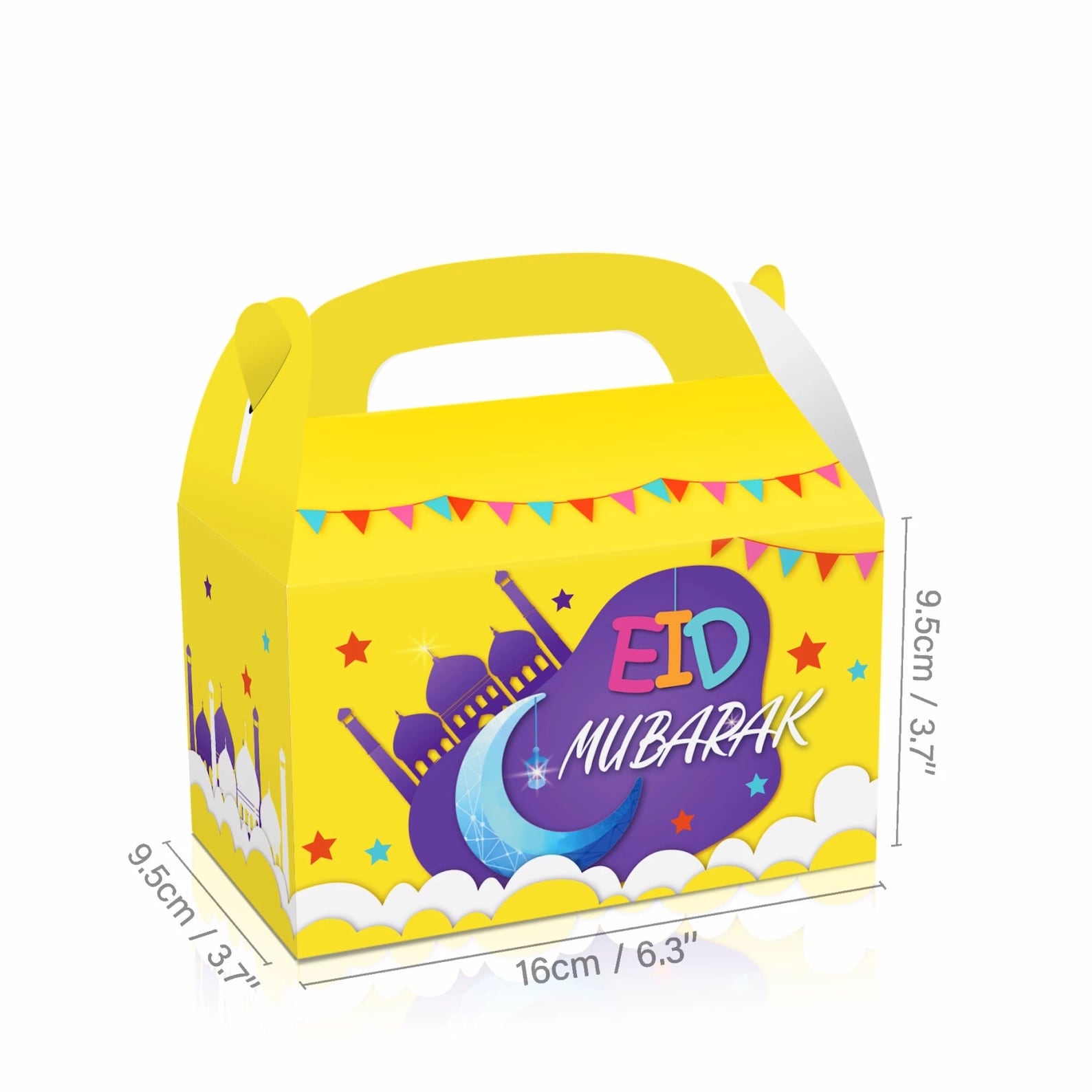 6 Eid Mubarak Favour Box Decoration Ramadan Lolly Gift Boxes | Etsy