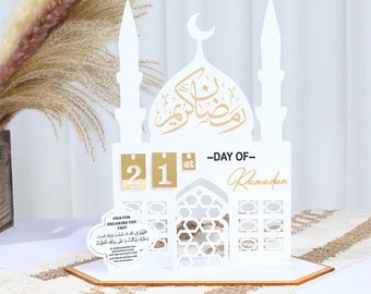 Custom Ramadan Acrylic Calendars Count Down