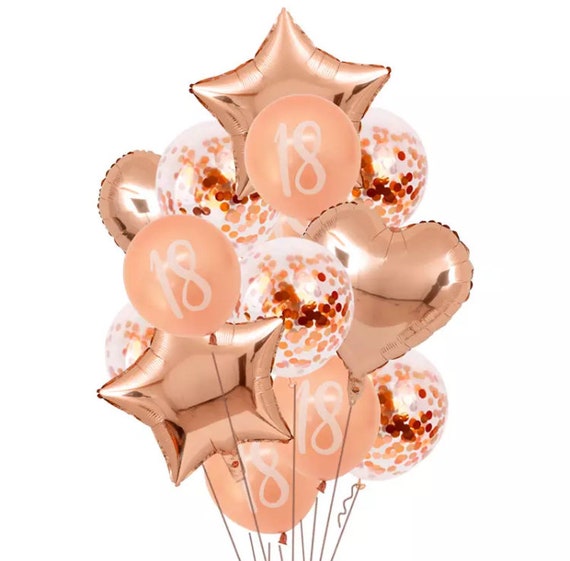 Bouquet de ballons rose gold - Bouquet de Ballons 