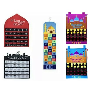 Ramadan Calendar Countdown Decorations Gifts Eid Mubarak Ramadan Kareem