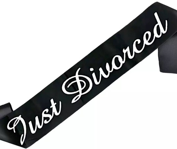Just Divorced Sash Tiara Party Decorations Single Ready to Mingle - Etsy