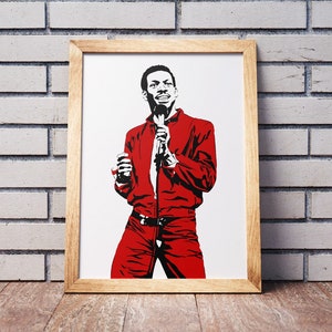 Eddie Murphy Art Print - Illustrazione originale dello Stand Up Comedian // SNL Saturday Night Live // attore // comico // commedia / doppiatore