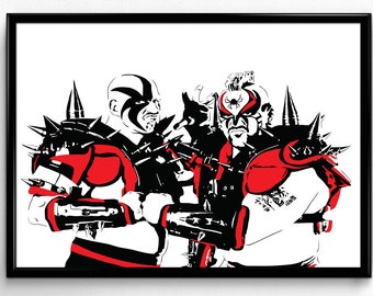 ロードウォリアーズ フィギュア2体セットWWFWWE Road Warriors