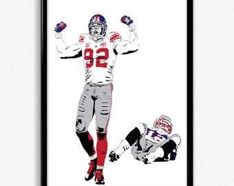 tom brady art print