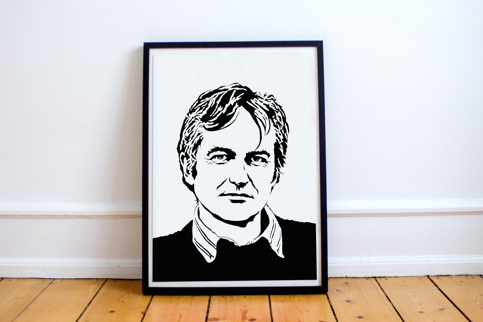 Richard Dawkins Art Print Original Illustration of the - Etsy