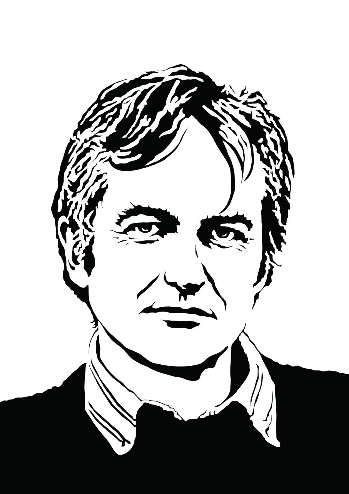 Richard Dawkins Art Print Original Illustration of the - Etsy