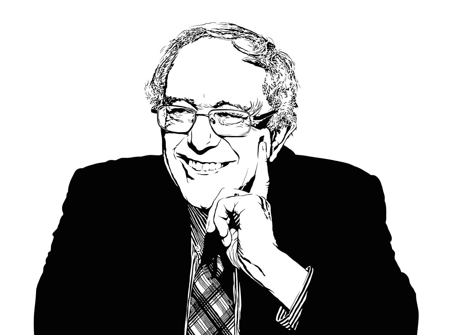 Bernie Sanders Art Print High-quality Illustration of | Etsy