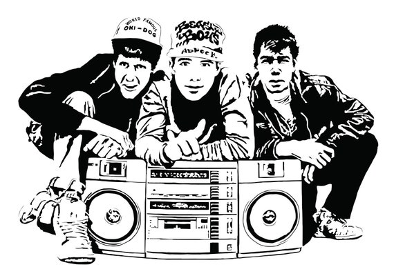 Beastie Boys Art Print - Awesome Illustration of the Beastie
