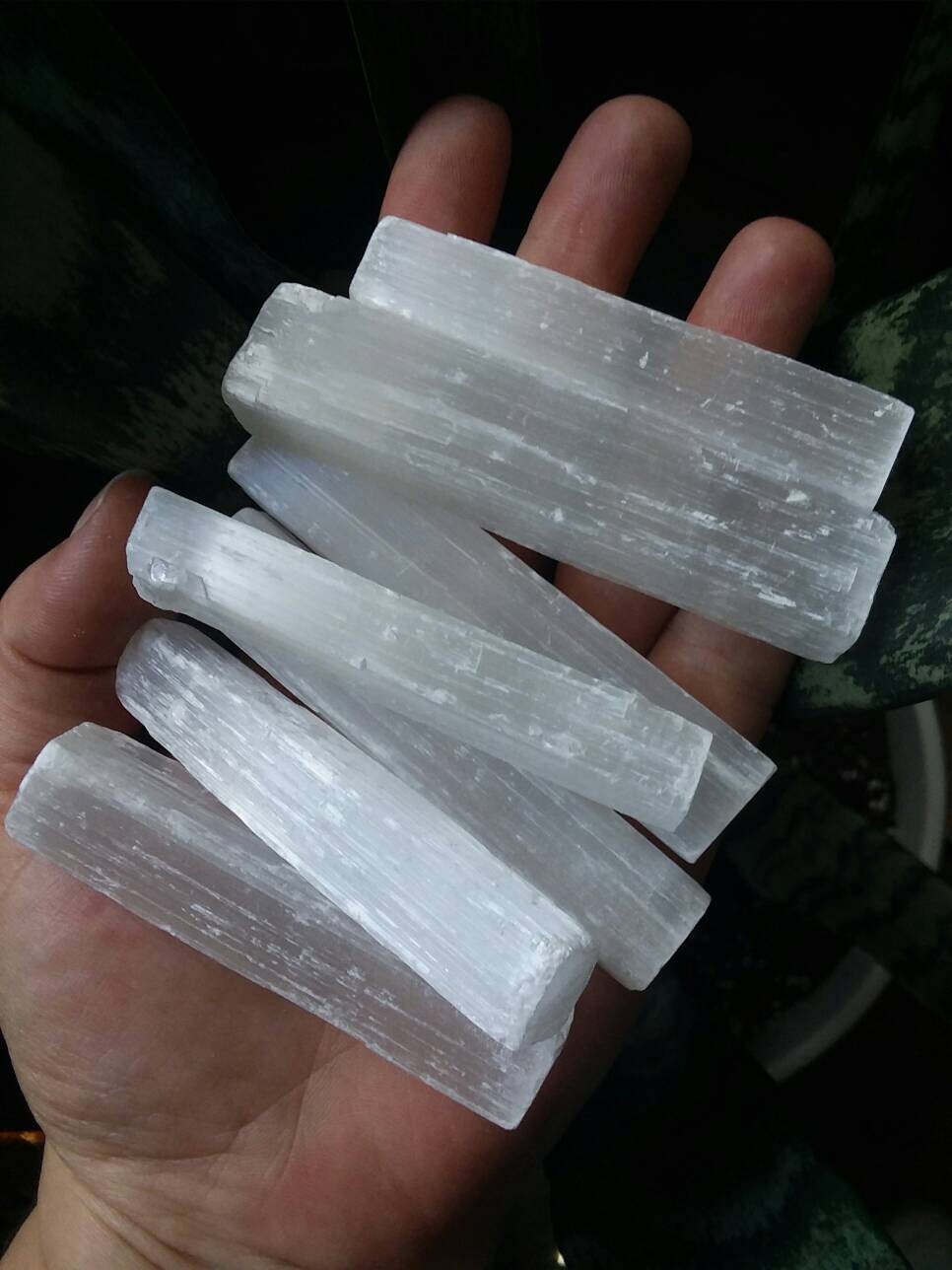 Satin Spar / raw satin spar / meditation crystal / meditation Etsy