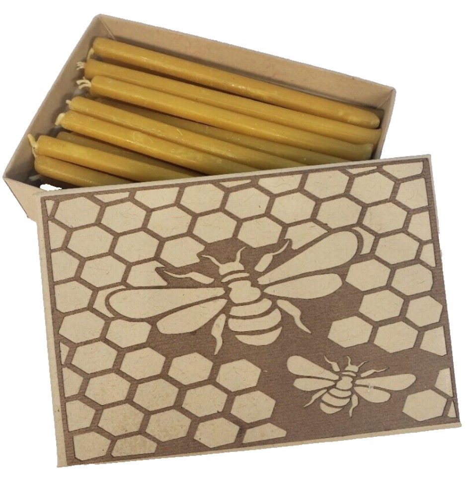 Refills Beeswax Meditation 20 or 30 minute Candles Refills. (36 candles)