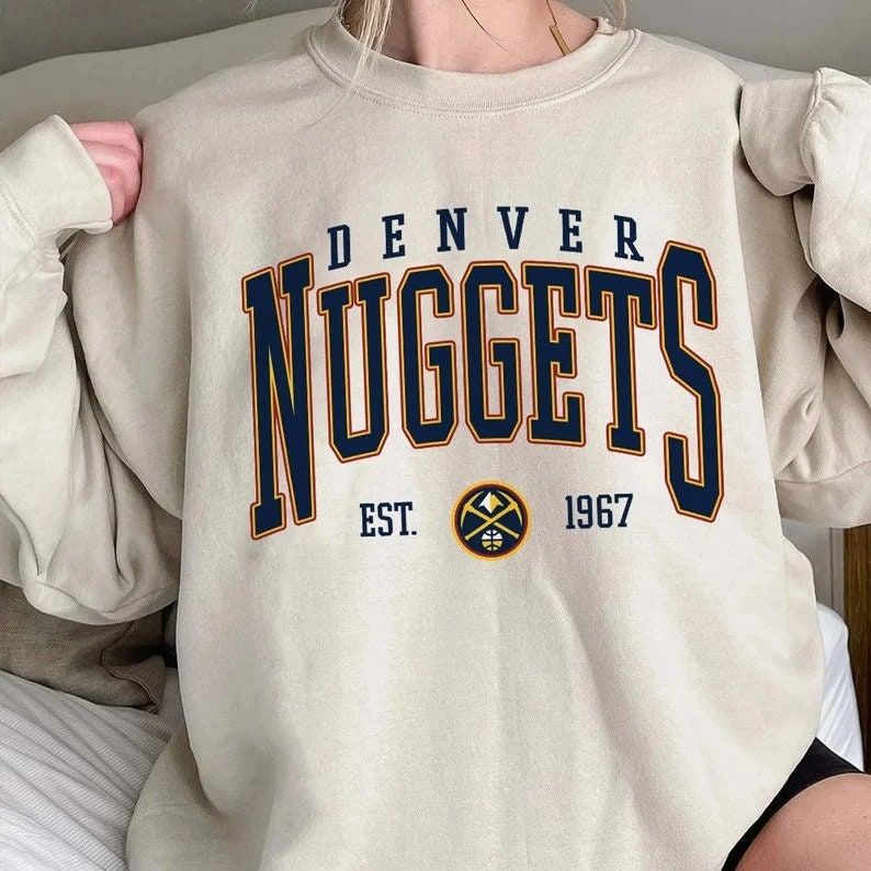 Vintage 1980s Denver Nuggets NBA Pennant. Celebrate Your Pride 