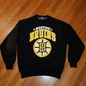Boston Bruins Sweatshirt Vintage NHL Hockey Fan Massachusetts Brad - Anynee
