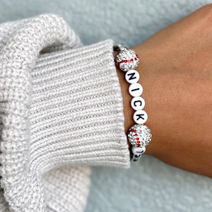 Sports Bracelets Baseball Mom Bracelets Sports Jewelry Personalized Bracelets