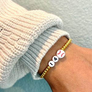Sports Bracelets Baseball Mom Bracelets Sports Jewelry Personalized Bracelets