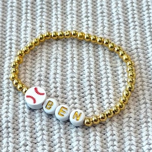 Sports Bracelets Baseball Mom Bracelets Sports Jewelry Personalized Bracelets
