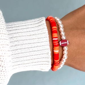 Sports Bracelets Football Mom Bracelets Sports Jewelry Personalized Bracelets Mothers Day Personalized Gift