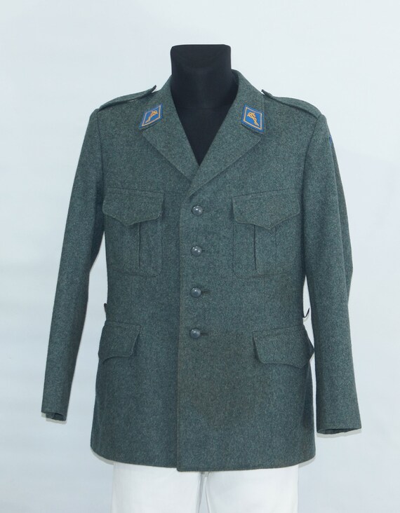 swiss army wool jacket