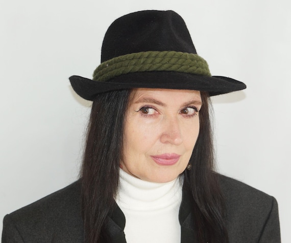Vintage Geiger Hute Salzburg Brown Felt Wool Hat | eBay