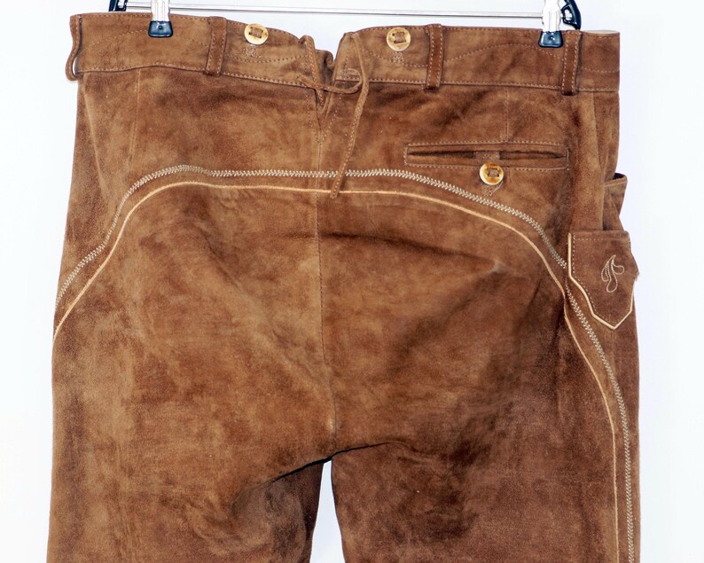 Women’s Vintage Brown Lederhosen