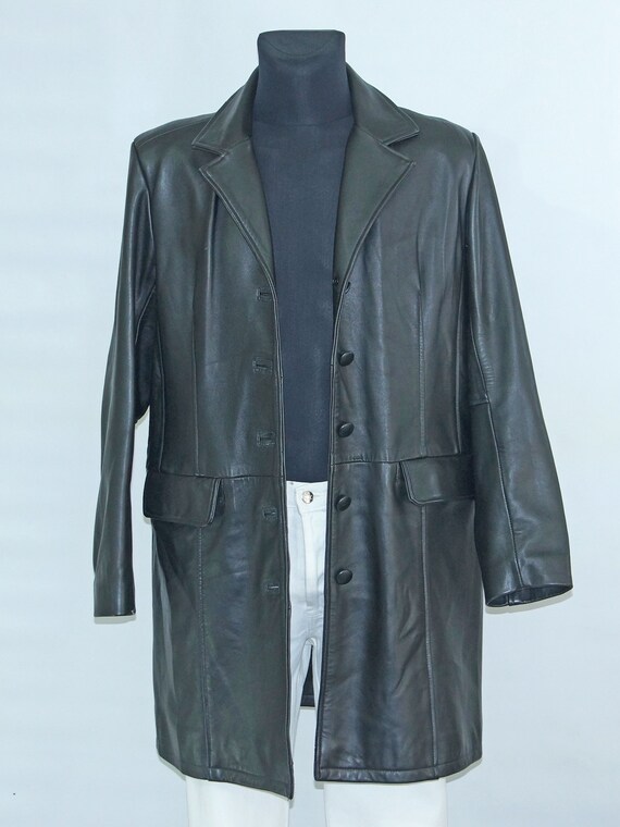 size 20 black coat