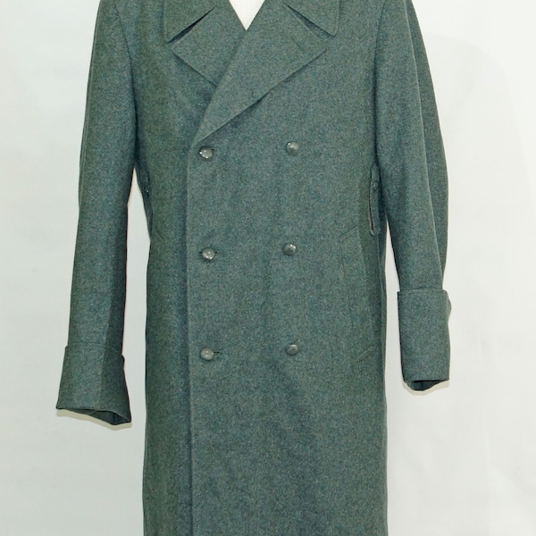 Swiss Army Wool Overcoat - Etsy