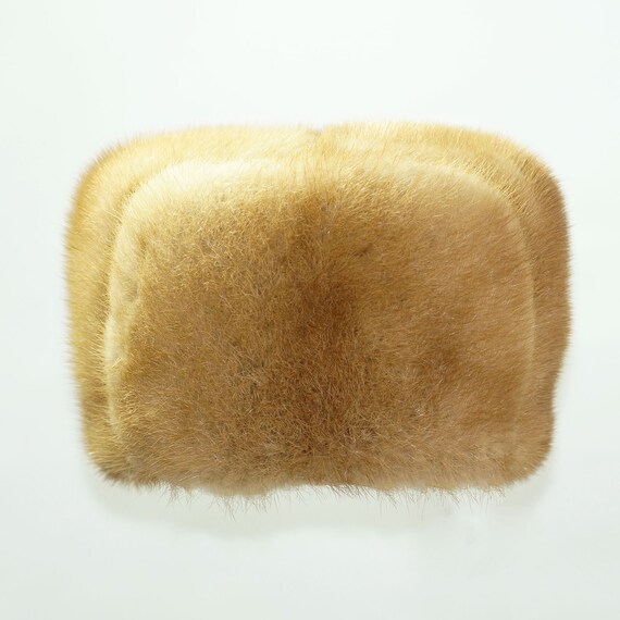 Beige Mink Fur Winter Hat : Size 22 In - Etsy display picture 2