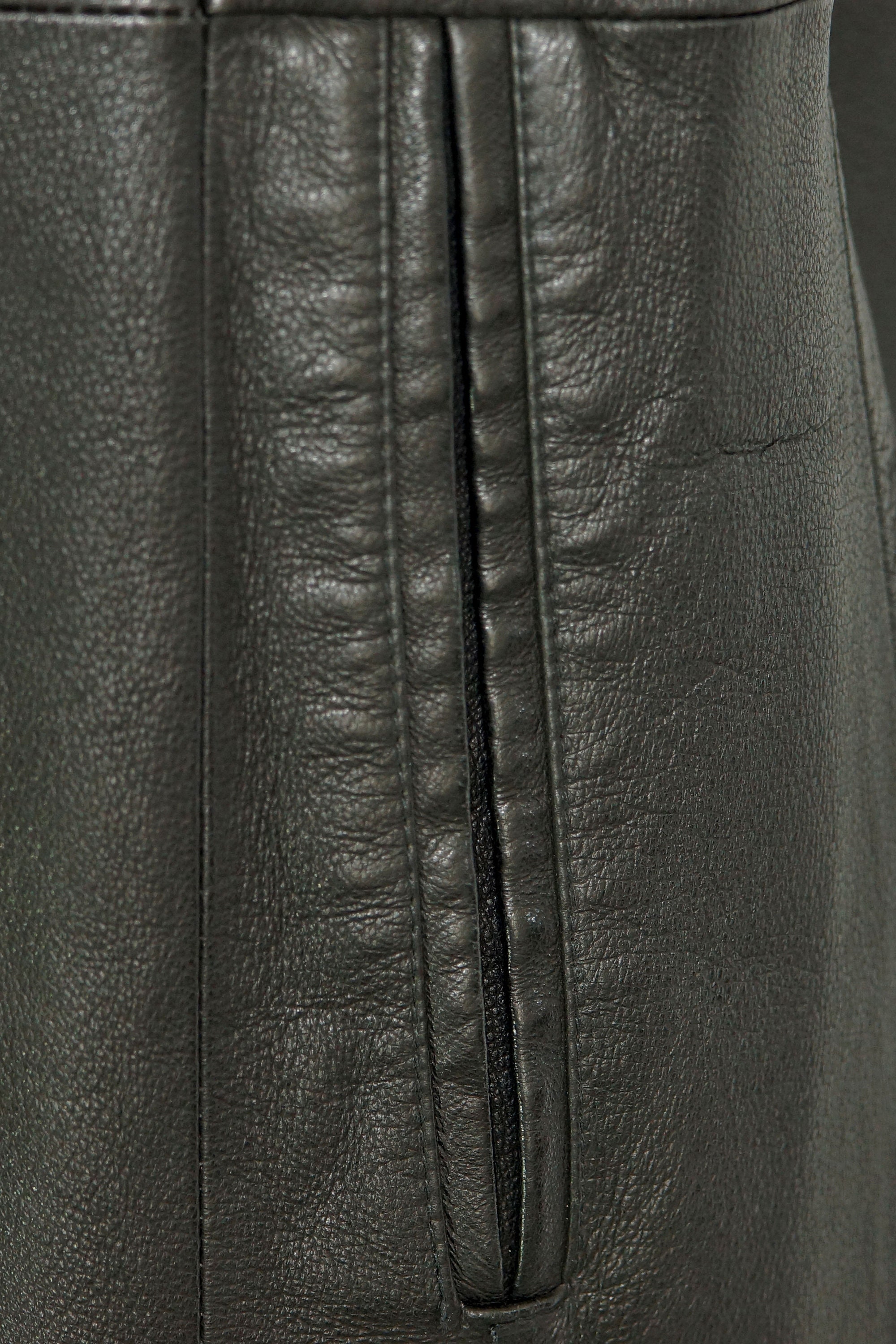 Vintage Men's Long Black Real Leather Coat Marked Size L - Etsy Vintage Men's Long Black Real Leather Coat Marked Size L - Etsy