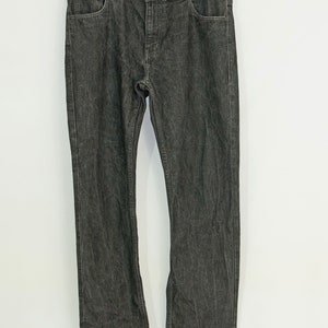 Vintage pair of gray jeans unisex Denim Jeans Denim marked size 25 ,W 38 L 30