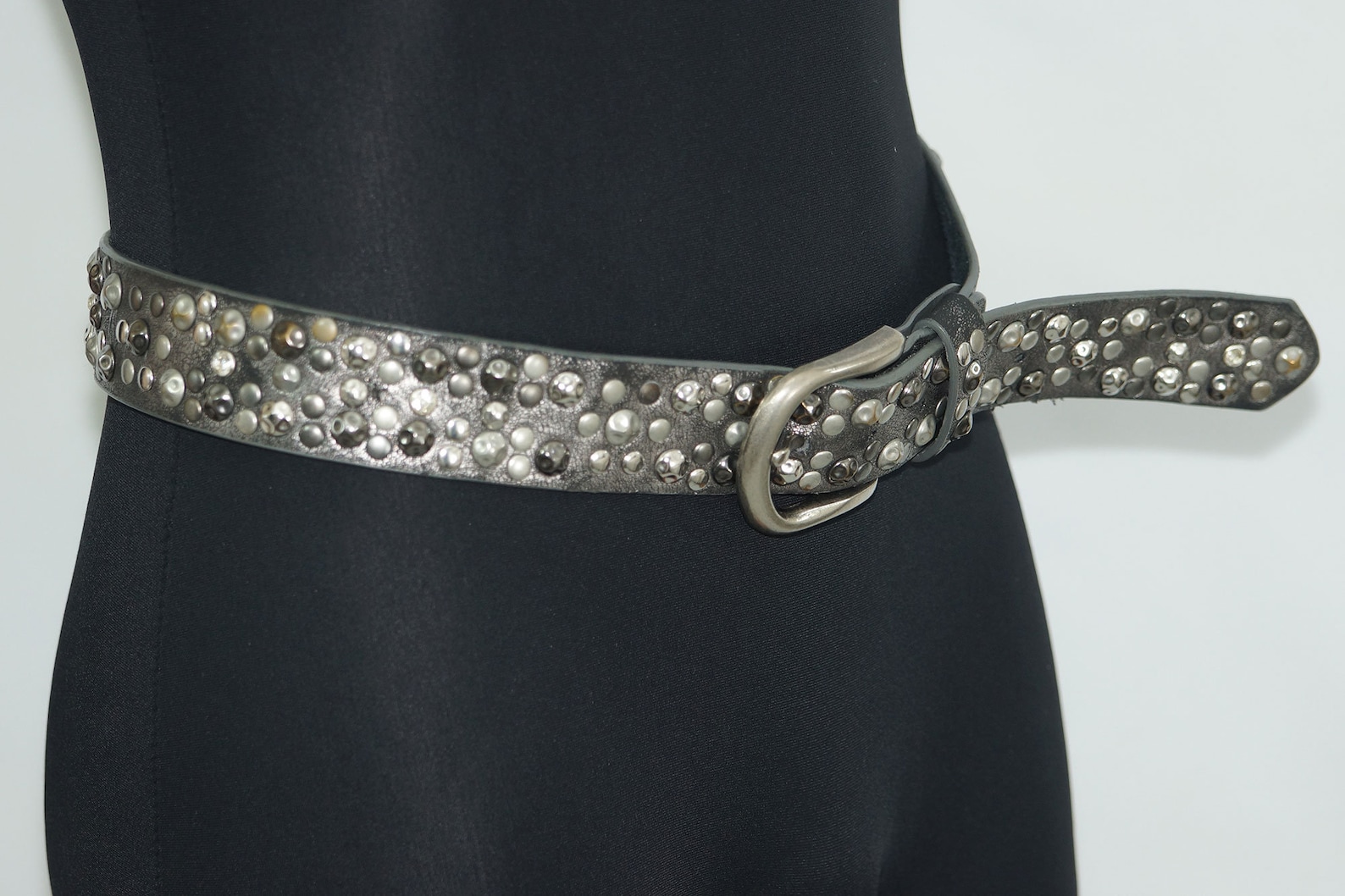 Vintage Western Gürtel Für Damen Mit Nieten - Leder Taillengürtel Für Partys & Freizeit