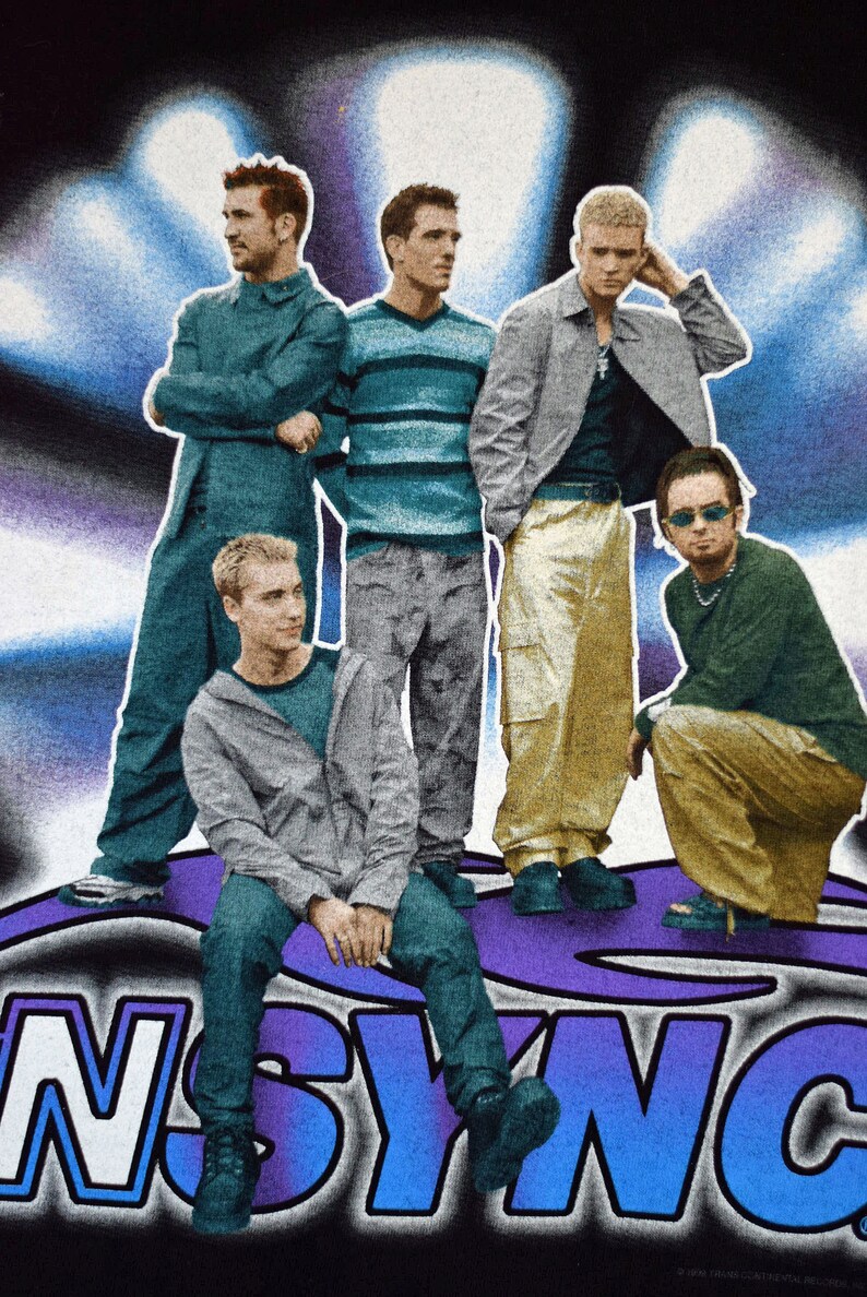 nsync shirt vintage