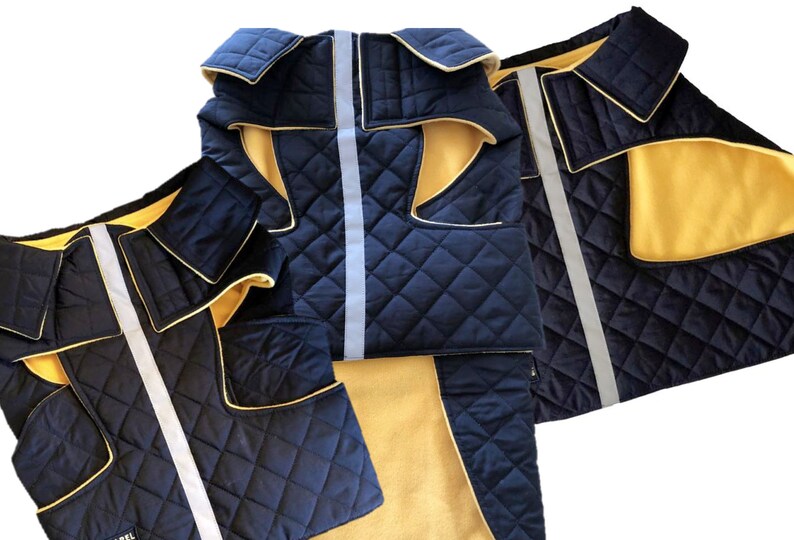 Dog Raincoat Wool Breathable Lining 100 Handmade Water Etsy UK