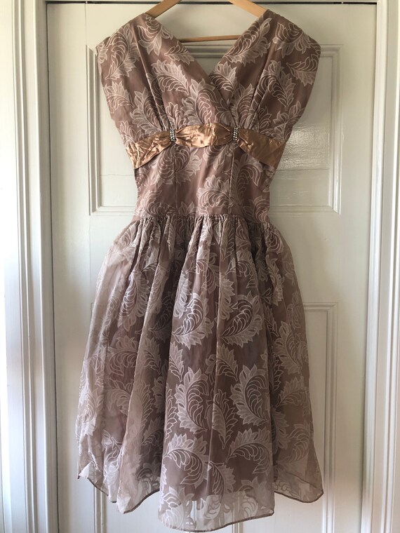 Vintage 1950s cocktail dress