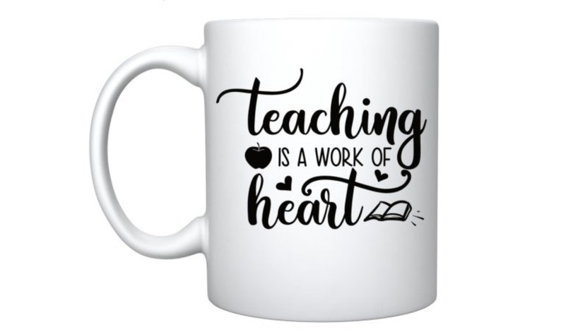 Download Personalized Teacher Mug Teacher Mug Teaching is a work of ...