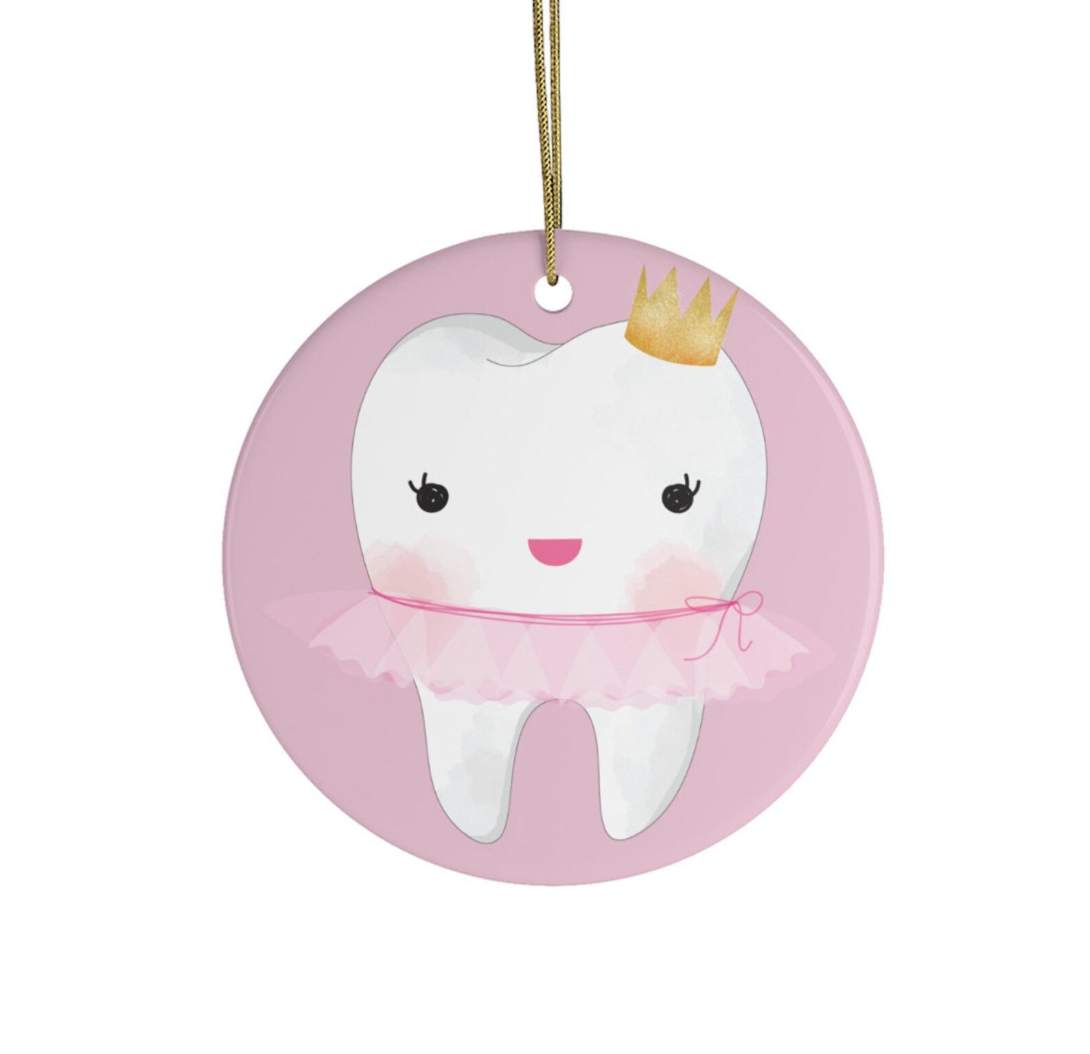 Personalised Tooth Fairy Ornament Sweet Fairy Princess Tooth Etsy