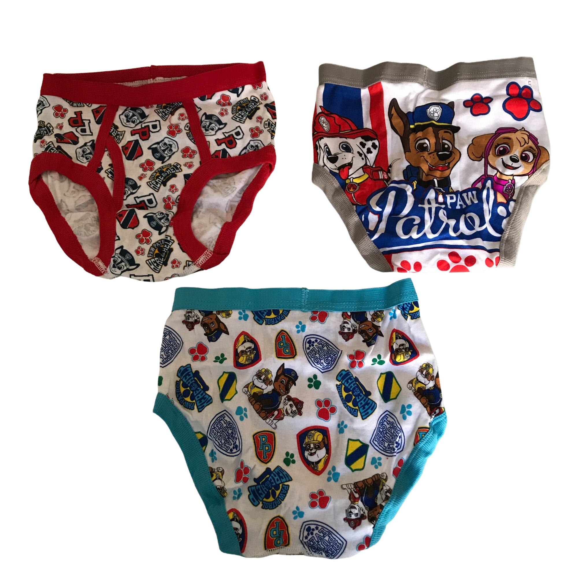 Paw Patrol Boys Cotton Underwear Briefs, Cute Underwear Set, 8 pack Boys  Underwear, Gifts for Kids