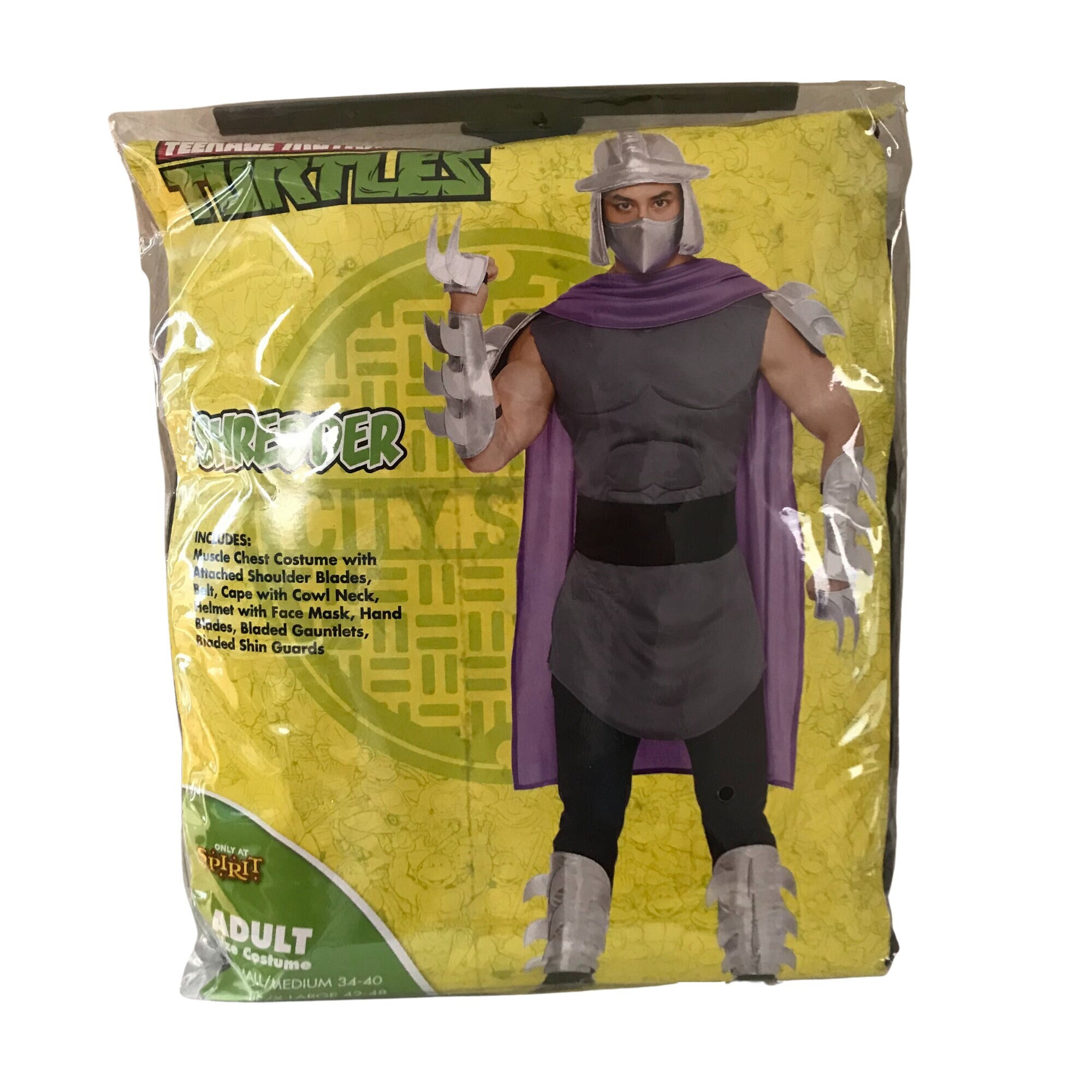 Teenage Mutant Ninja Turtles Shredder Costume Large for sale online