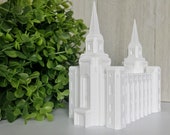 Brigham City, Utah LDS Temple Model - Statue - Mormon - The Church of Jesus Christ of Latter-day Saints