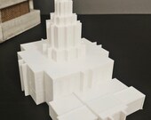 Idaho Falls, Idaho LDS Temple Model - Statue - Mormon - The Church of Jesus Christ of Latter-day Saints