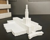 Denver, Colorado LDS Temple Model - Statue - Mormon - The Church of Jesus Christ of Latter-day Saints