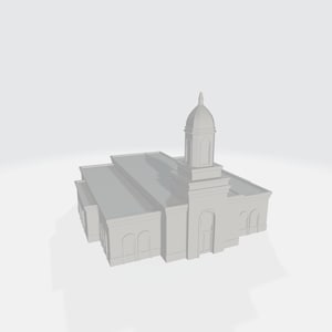 Downloadable 3D Model - Praia Cape Verde Temple - 3D Printable